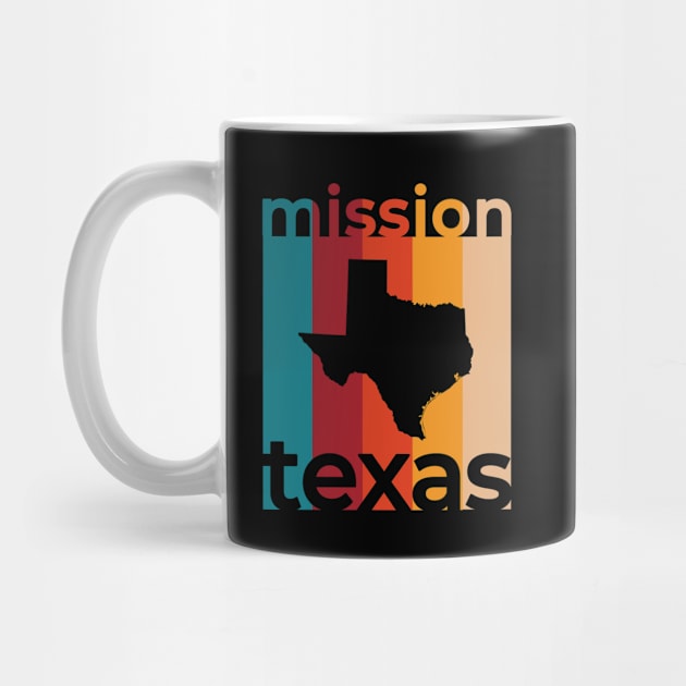 Mission Texas Retro by easytees